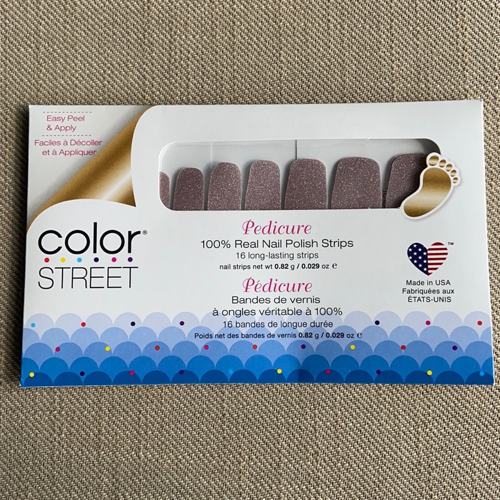 Colorstreet pedicure Moonburst